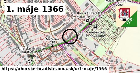 1. máje 1366, Uherské Hradiště