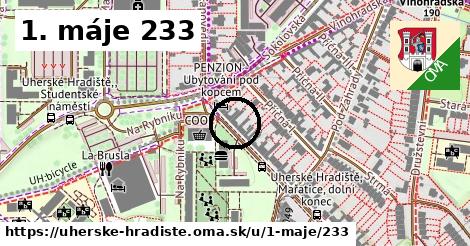 1. máje 233, Uherské Hradiště