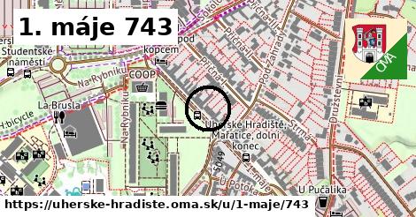 1. máje 743, Uherské Hradiště