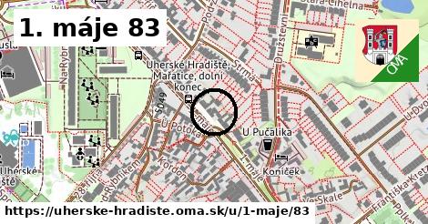 1. máje 83, Uherské Hradiště