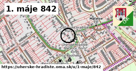 1. máje 842, Uherské Hradiště