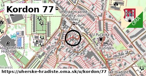Kordon 77, Uherské Hradiště