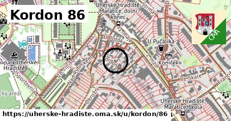 Kordon 86, Uherské Hradiště