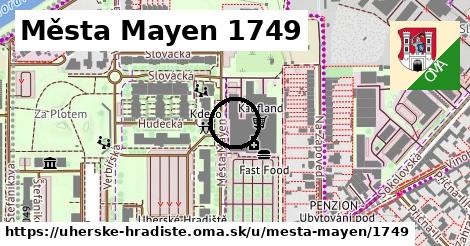 Města Mayen 1749, Uherské Hradiště