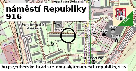 náměstí Republiky 916, Uherské Hradiště