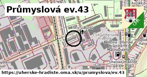 Průmyslová ev.43, Uherské Hradiště