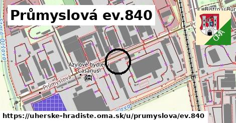 Průmyslová ev.840, Uherské Hradiště