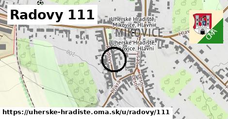 Radovy 111, Uherské Hradiště