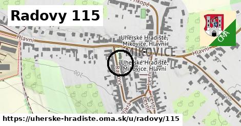 Radovy 115, Uherské Hradiště
