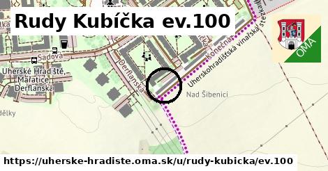 Rudy Kubíčka ev.100, Uherské Hradiště