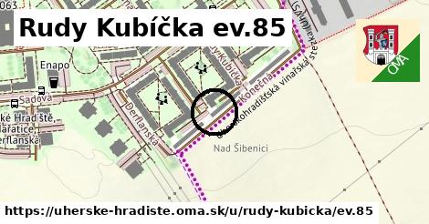 Rudy Kubíčka ev.85, Uherské Hradiště