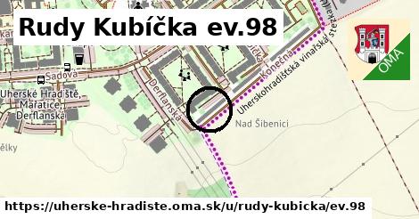 Rudy Kubíčka ev.98, Uherské Hradiště