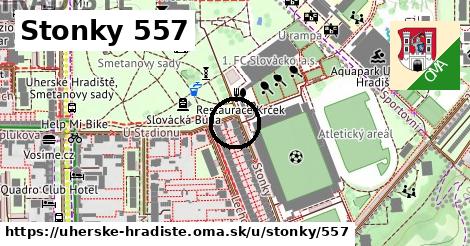 Stonky 557, Uherské Hradiště