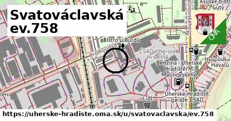 Svatováclavská ev.758, Uherské Hradiště