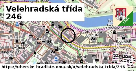 Velehradská třída 246, Uherské Hradiště