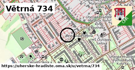 Větrná 734, Uherské Hradiště