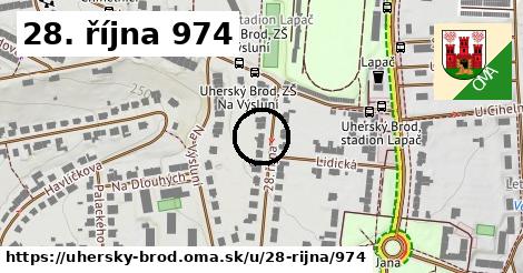 28. října 974, Uherský Brod