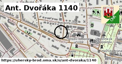 Ant. Dvořáka 1140, Uherský Brod