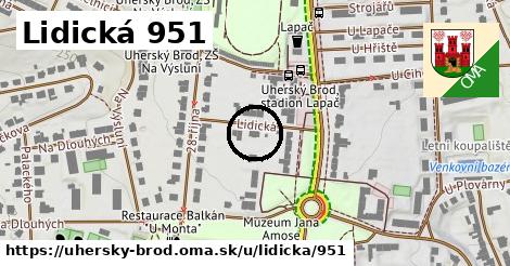 Lidická 951, Uherský Brod