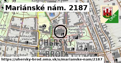 Mariánské nám. 2187, Uherský Brod