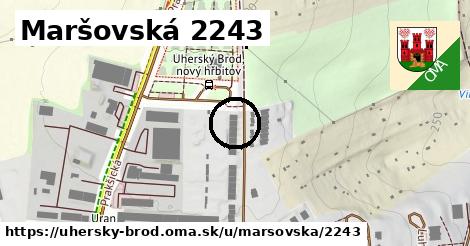 Maršovská 2243, Uherský Brod