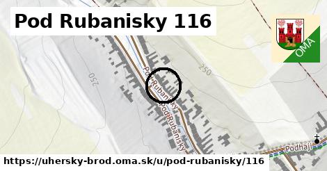 Pod Rubanisky 116, Uherský Brod