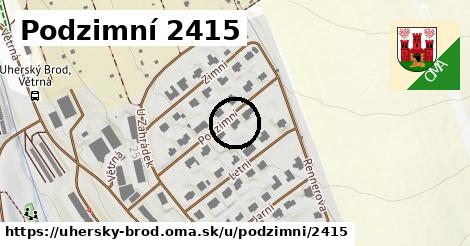 Podzimní 2415, Uherský Brod