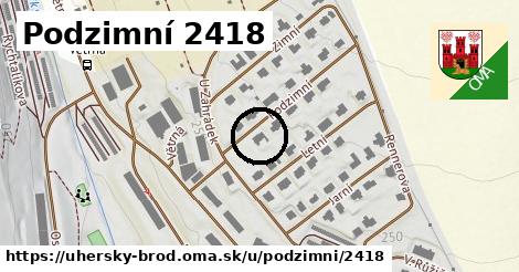 Podzimní 2418, Uherský Brod