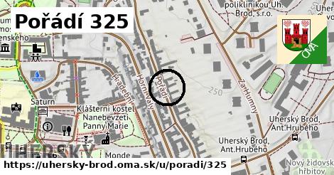 Pořádí 325, Uherský Brod