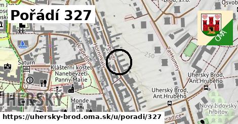 Pořádí 327, Uherský Brod