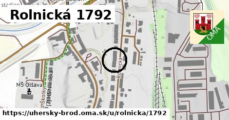 Rolnická 1792, Uherský Brod