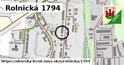 Rolnická 1794, Uherský Brod