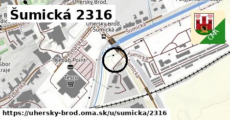 Šumická 2316, Uherský Brod