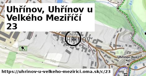 Uhřínov, Uhřínov u Velkého Meziříčí <span class="supisne">23</span>