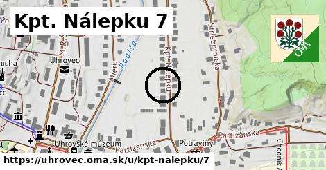 Kpt. Nálepku 7, Uhrovec