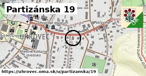 Partizánska 19, Uhrovec