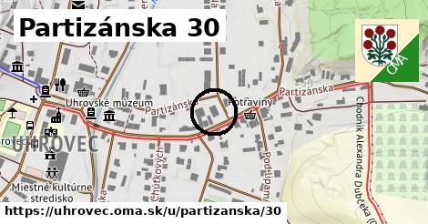 Partizánska 30, Uhrovec