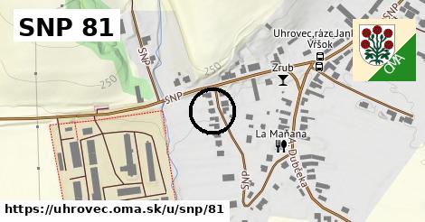 SNP 81, Uhrovec