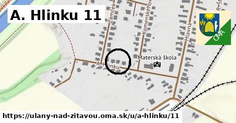 A. Hlinku 11, Úľany nad Žitavou