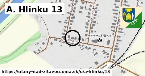 A. Hlinku 13, Úľany nad Žitavou