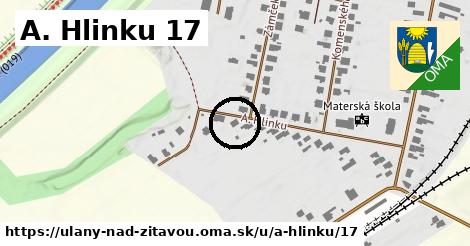 A. Hlinku 17, Úľany nad Žitavou