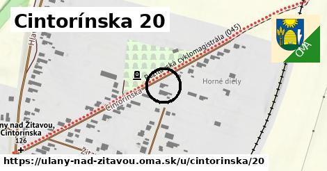 Cintorínska 20, Úľany nad Žitavou