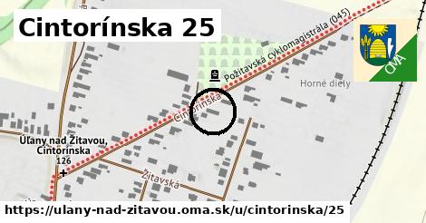 Cintorínska 25, Úľany nad Žitavou