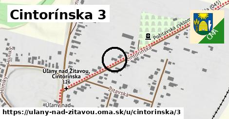 Cintorínska 3, Úľany nad Žitavou