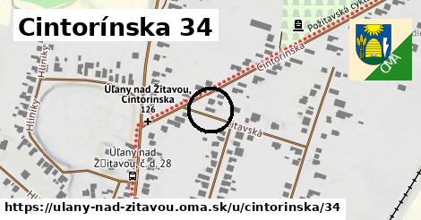 Cintorínska 34, Úľany nad Žitavou