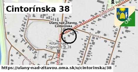 Cintorínska 38, Úľany nad Žitavou