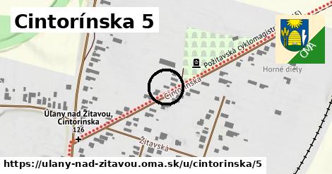 Cintorínska 5, Úľany nad Žitavou