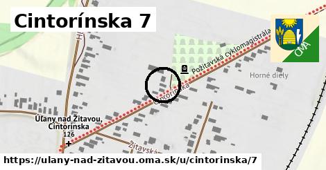 Cintorínska 7, Úľany nad Žitavou