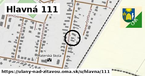 Hlavná 111, Úľany nad Žitavou