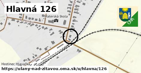 Hlavná 126, Úľany nad Žitavou